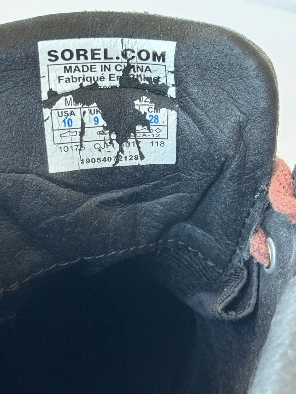 Sorel Men's Madson II Moc Toe Distressed Lace Up Outdoor Boots Size 10